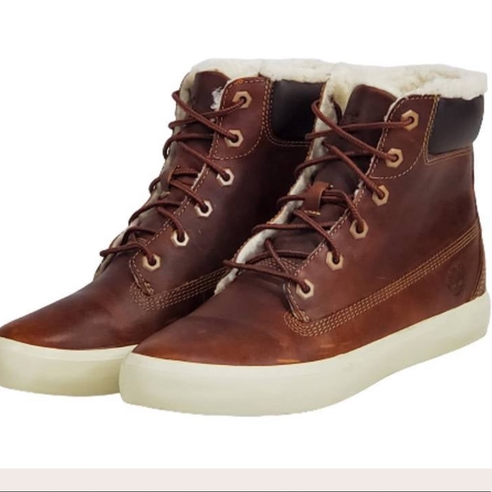 Timberland leather sneaker boot
